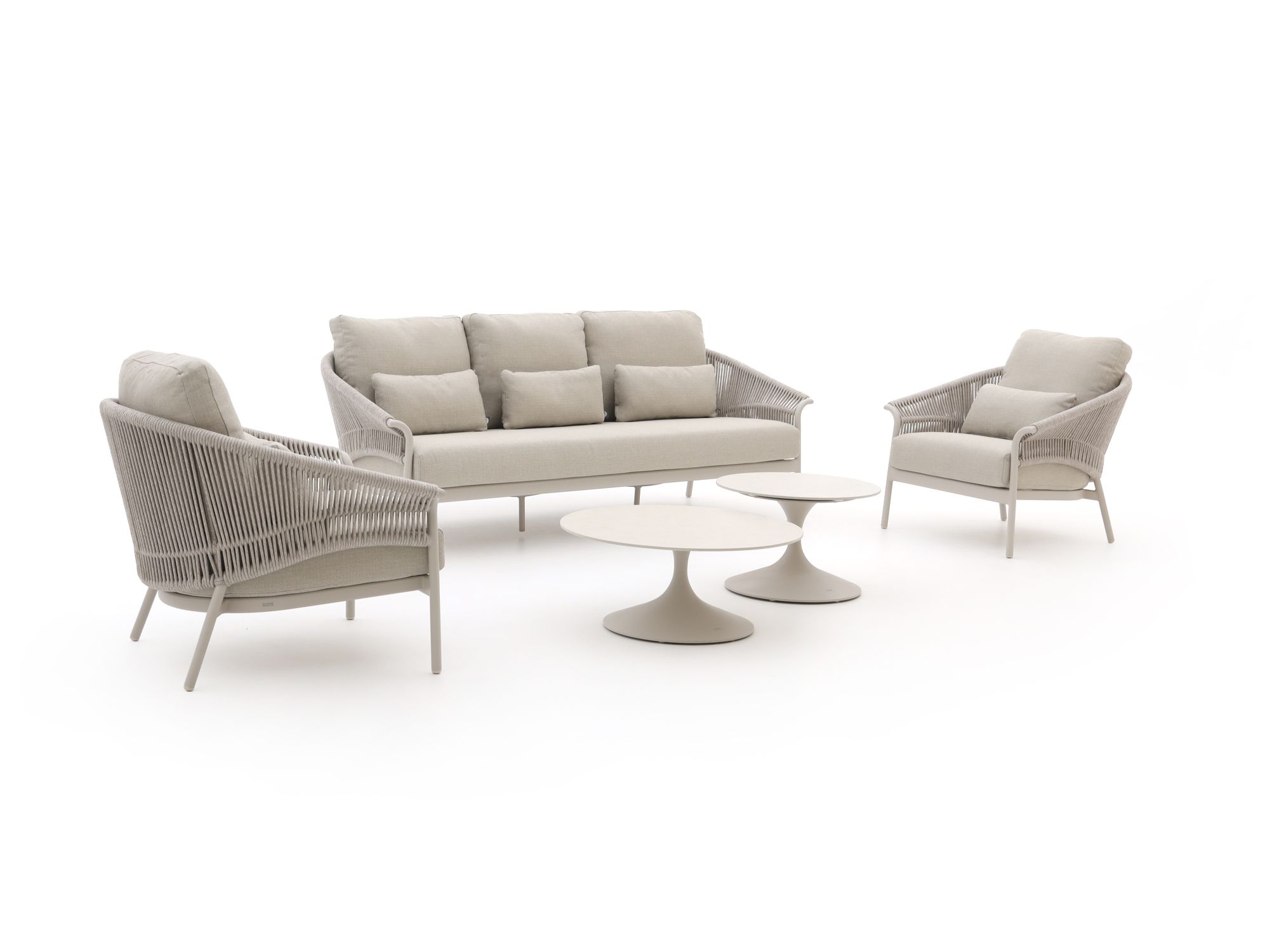 SUNS Santorini/Nova stoel-bank loungeset 5-delig