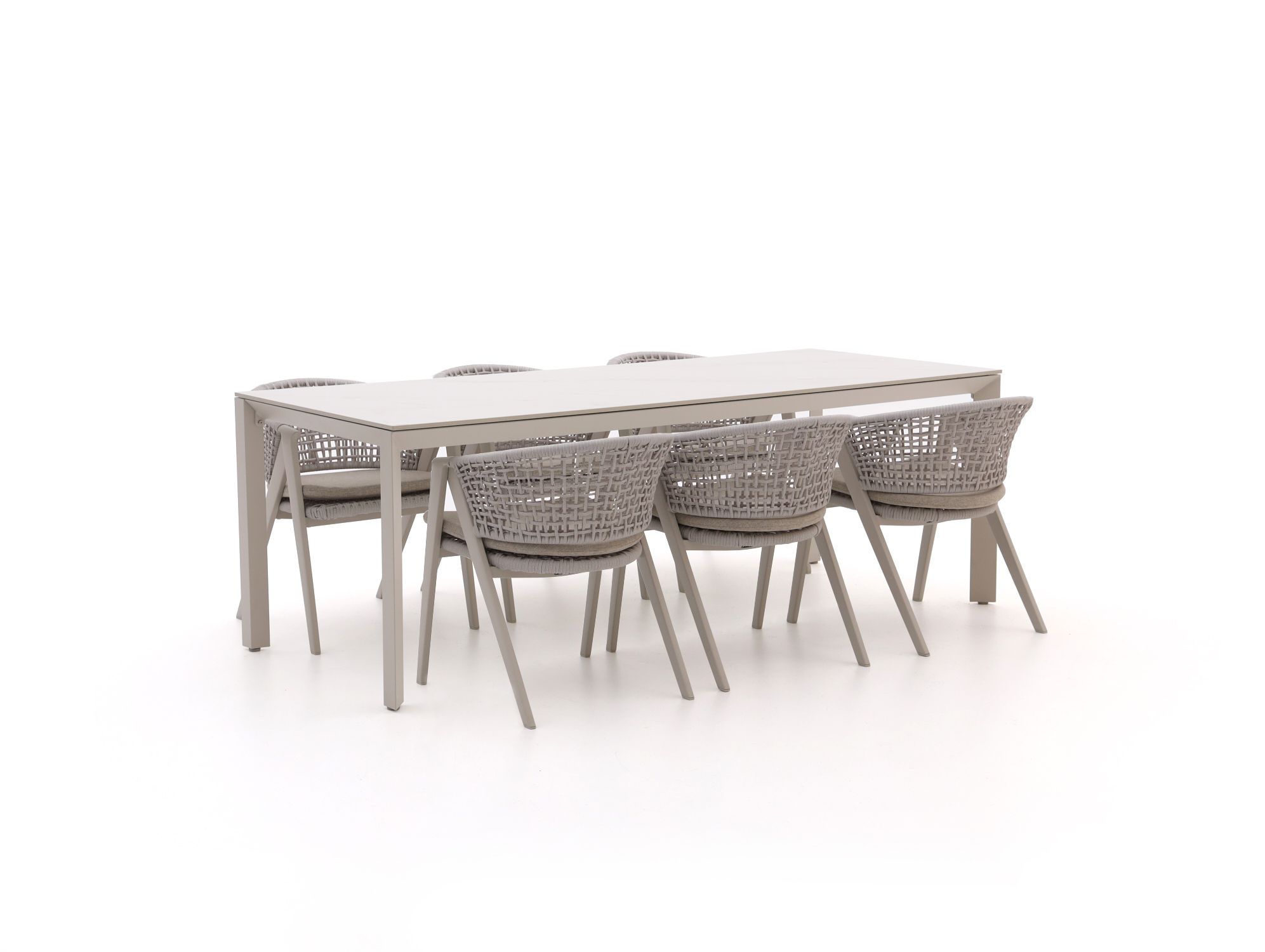 Manifesto Valsecca/Sestino 220cm dining tuinset 7-delig
