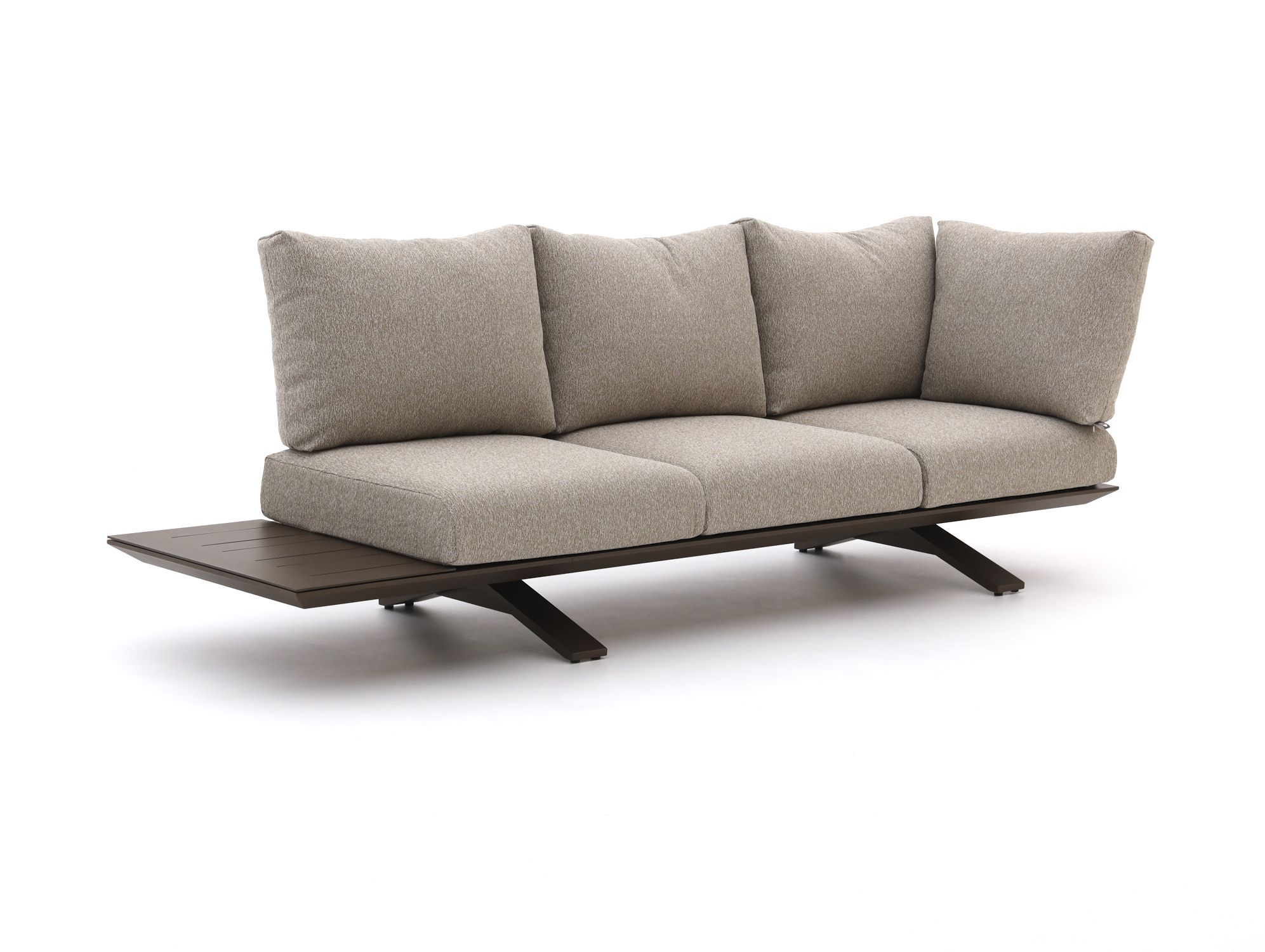 SUNS Stockholm lounge tuinbank 3-zits links/rechts 266,5cm incl. hoekelement