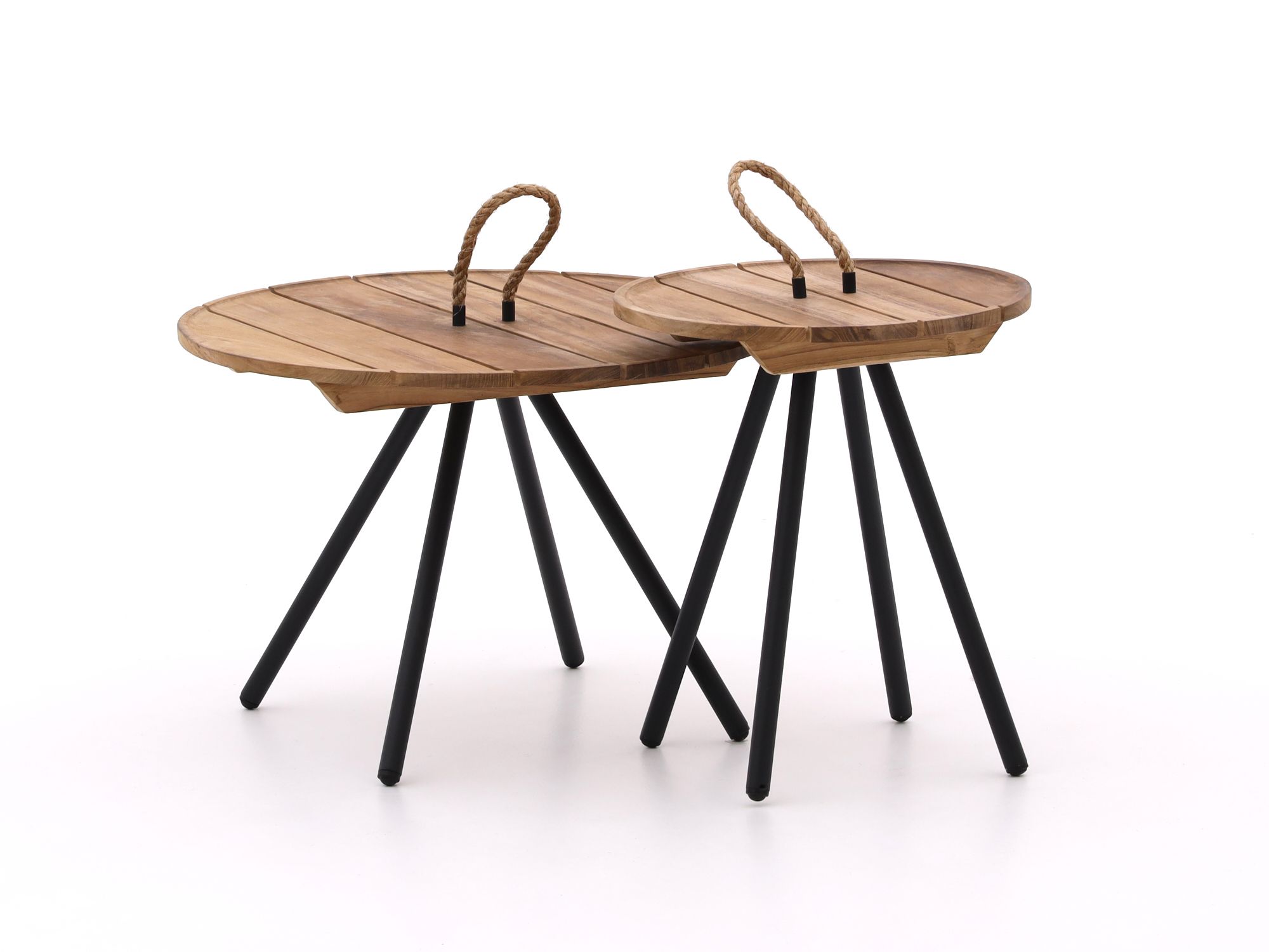 Apple Bee Elle lounge tuintafels ø60 (h:40cm)/ø40 (h:45cm)