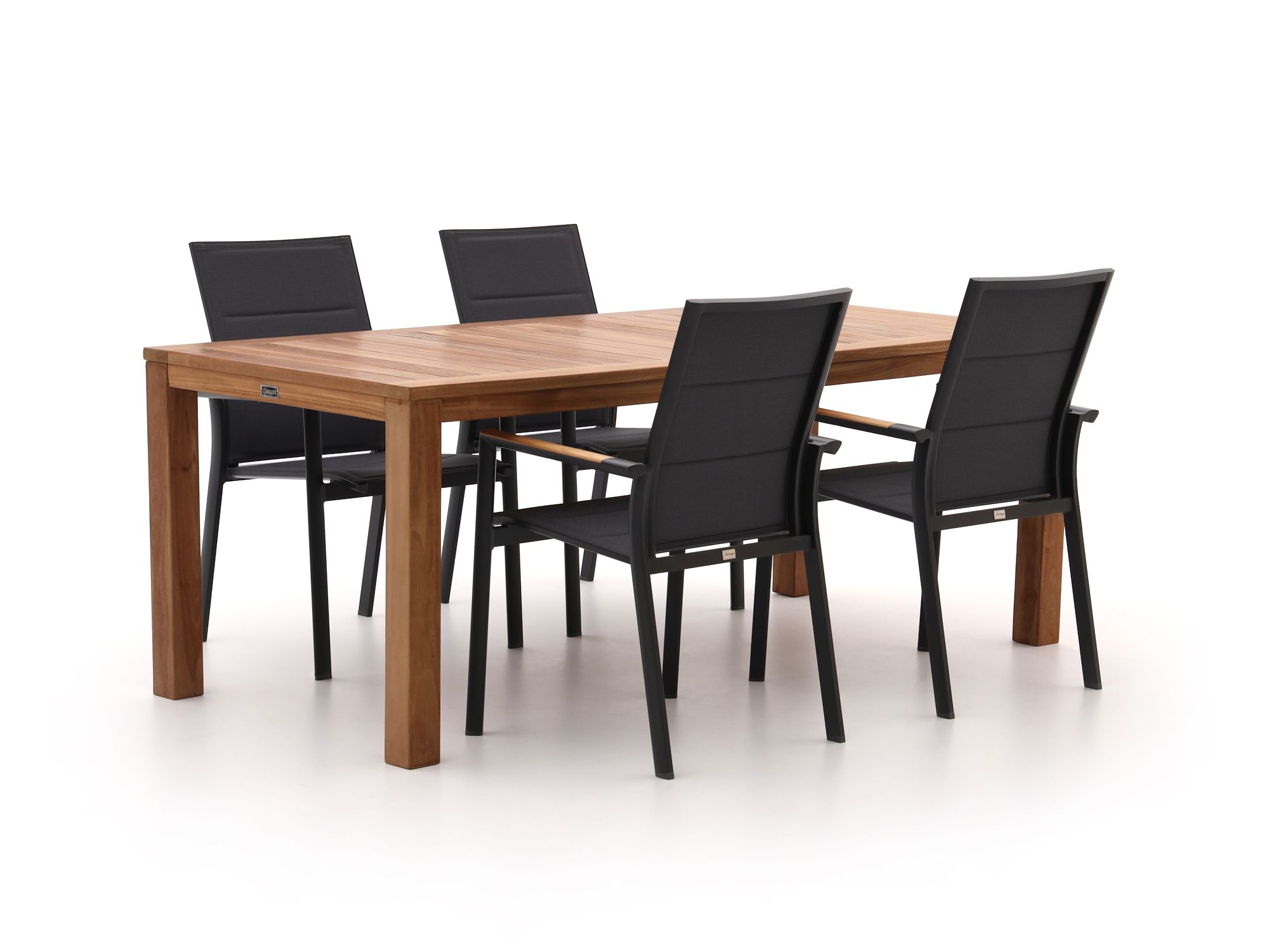 Bellagio Albinea/Oxford 200cm dining tuinset 5-delig stapelbaar