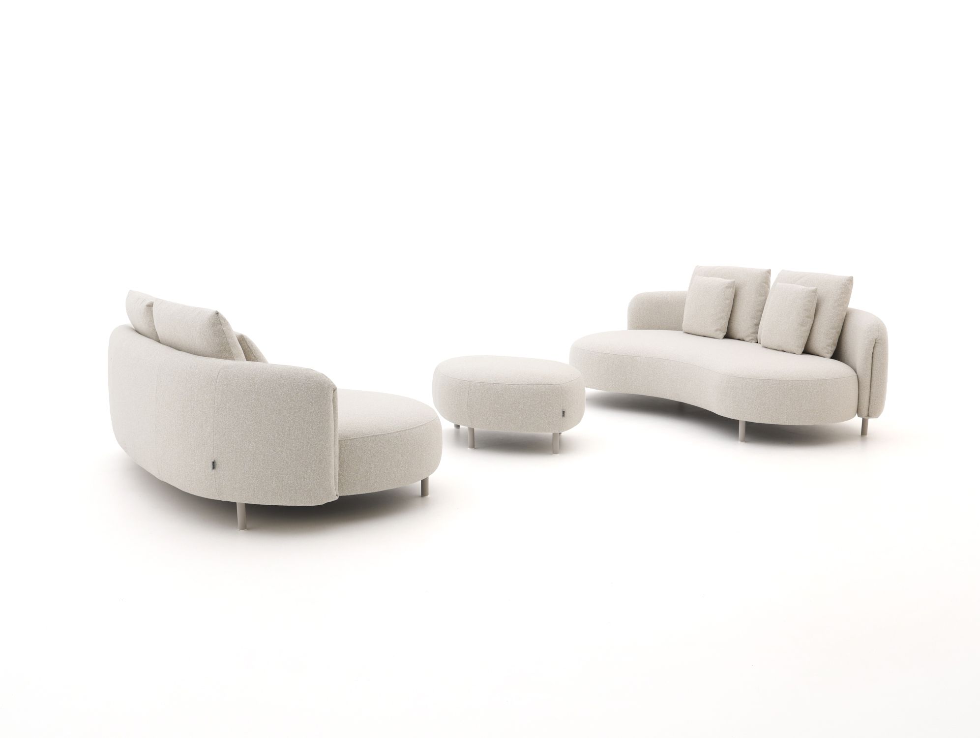 SUNS Pienza bank loungeset 3-delig 4-zits