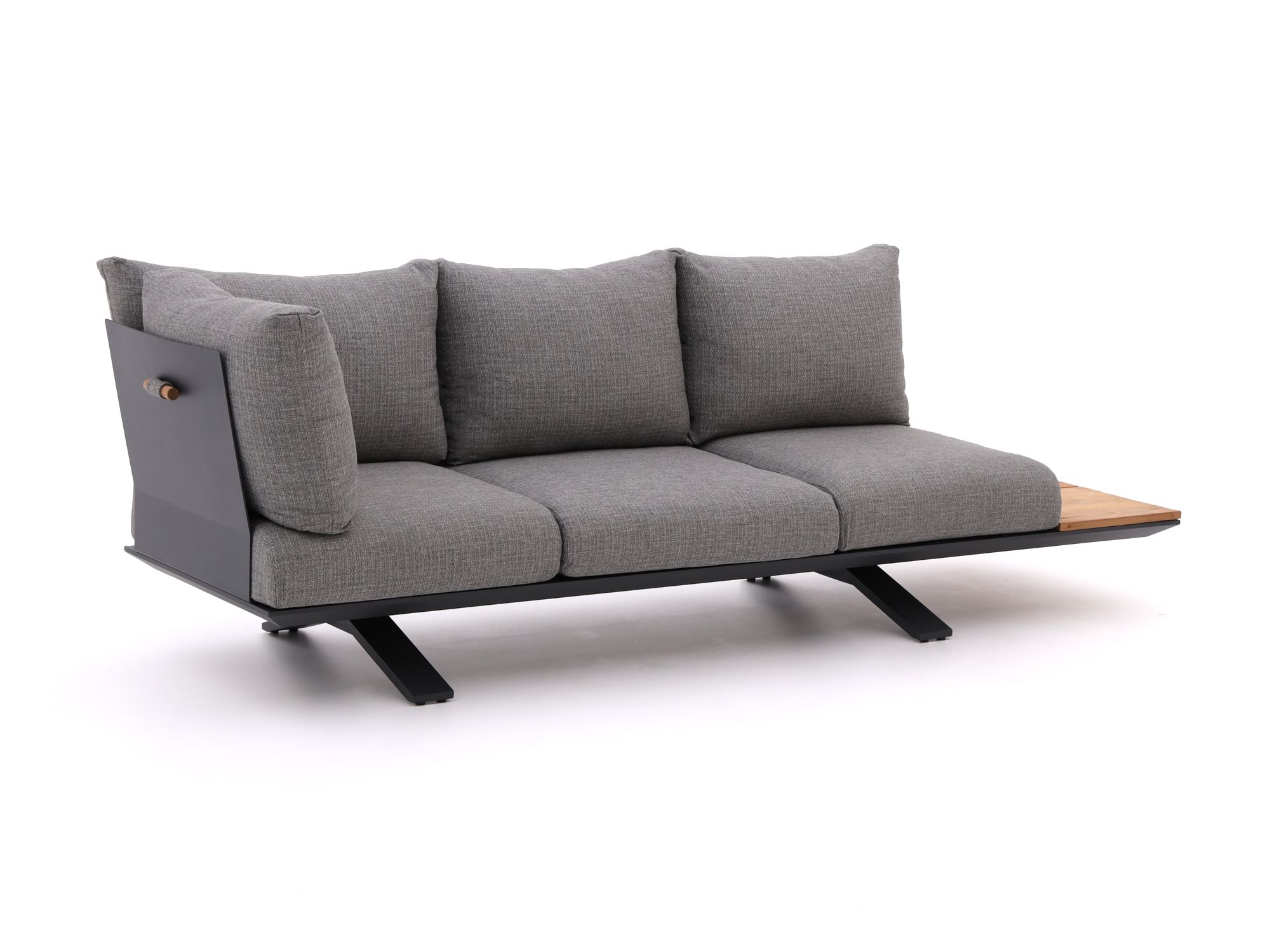 SUNS Stockholm lounge tuinbank 3-zits hoekelement 255cm
