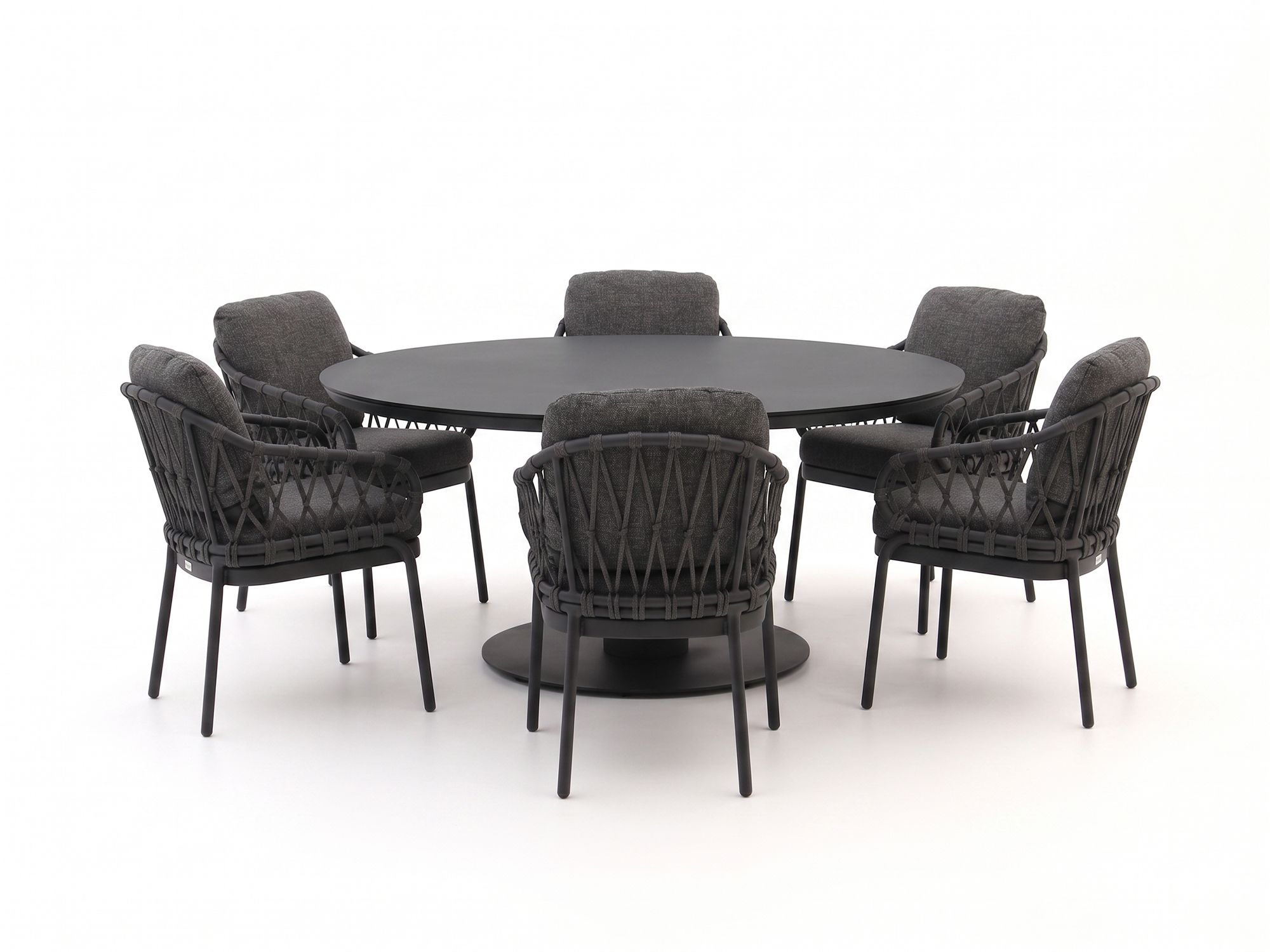 Tierra Outdoor Natal/La Fonte ø150cm dining tuinset 7-delig