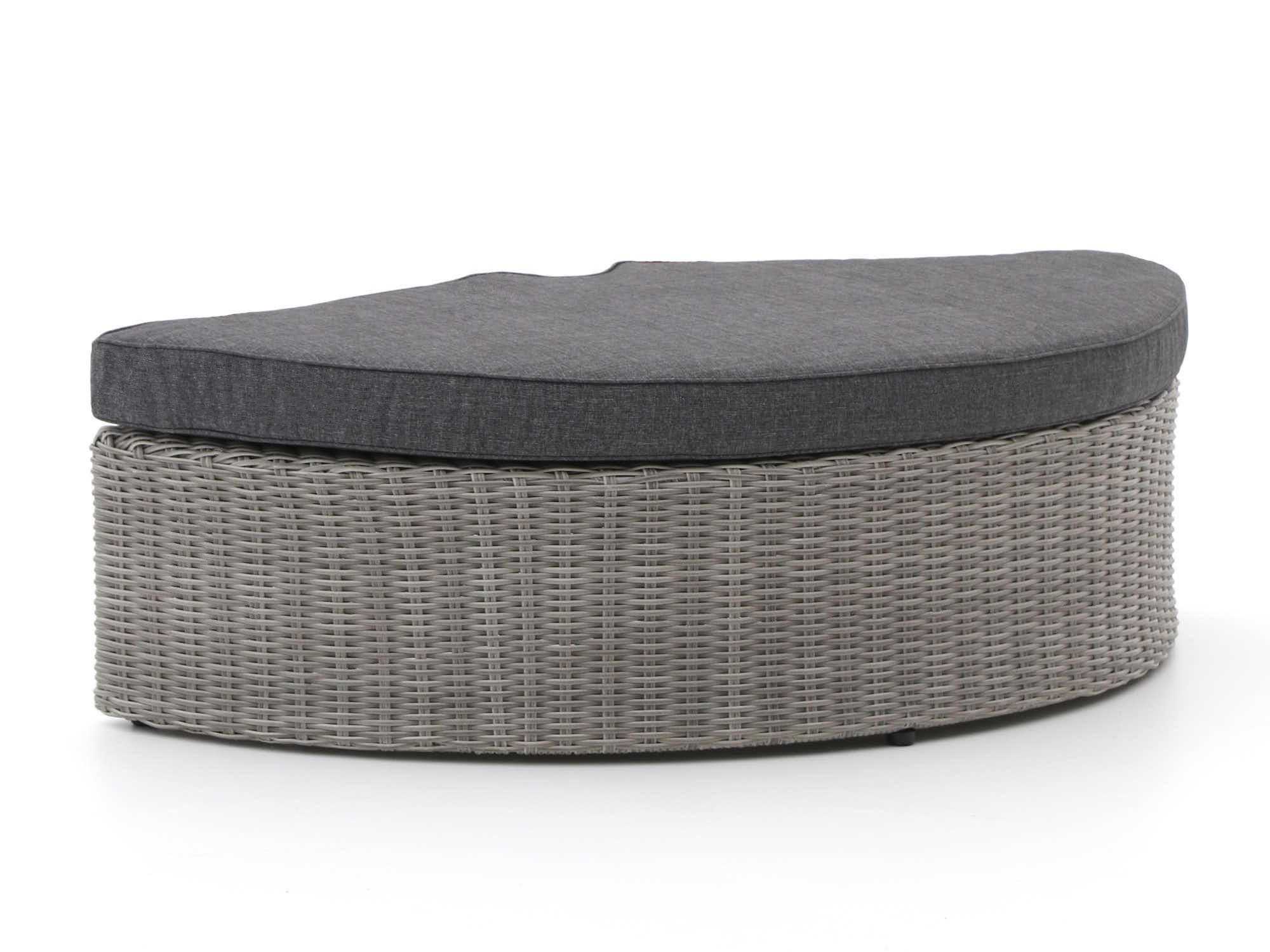 Intenso Venetië loveseat voetenbank 130x70cm