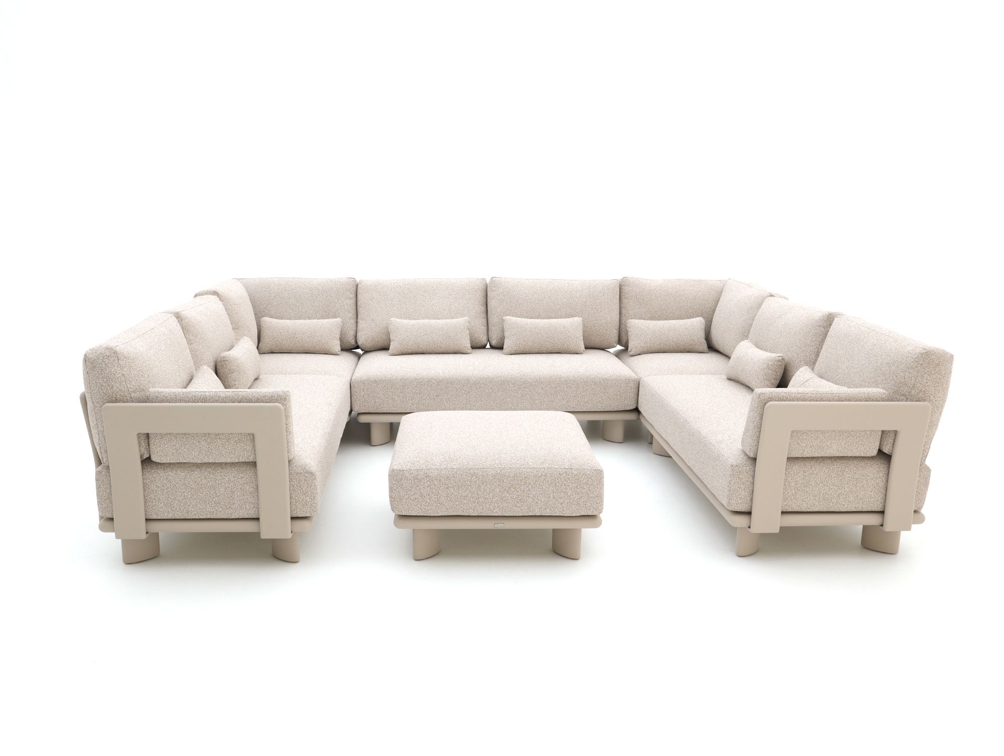 Bellagio Battuello hoek loungeset 6-delig