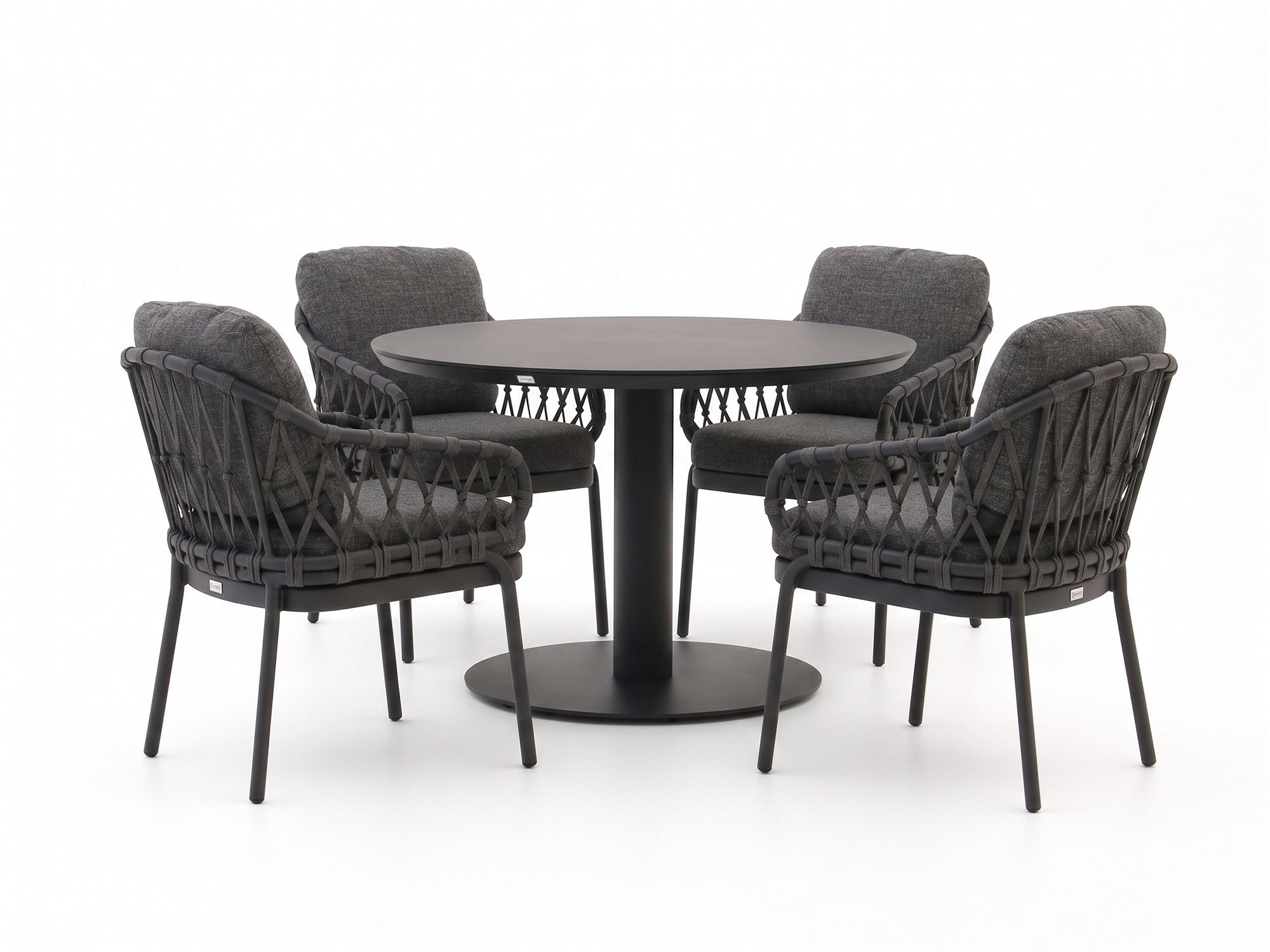 Tierra Outdoor Natal/La Fonte ø120cm dining tuinset 5-delig