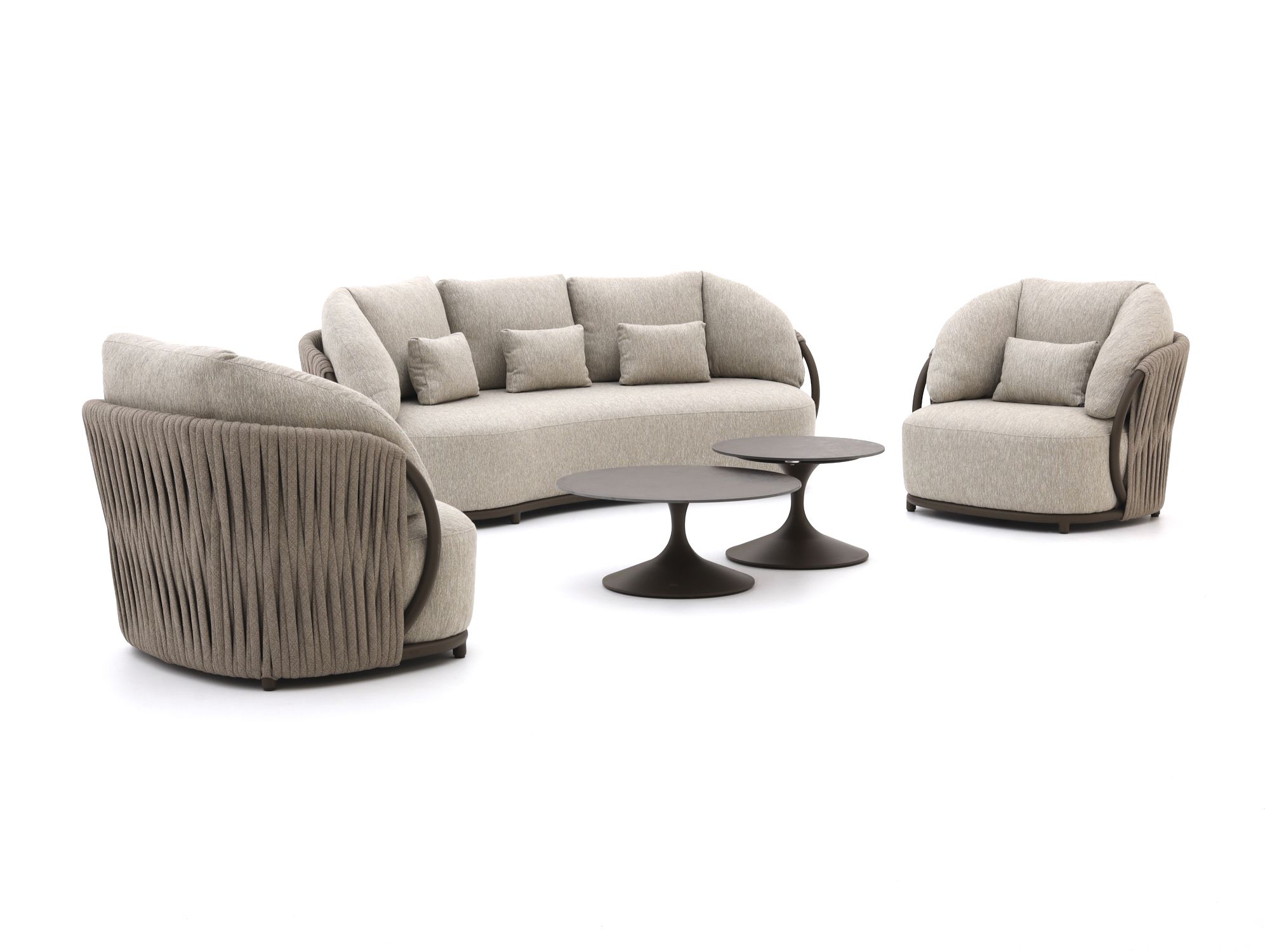 SUNS Vivaro/Nova stoel-bank loungeset 5-delig