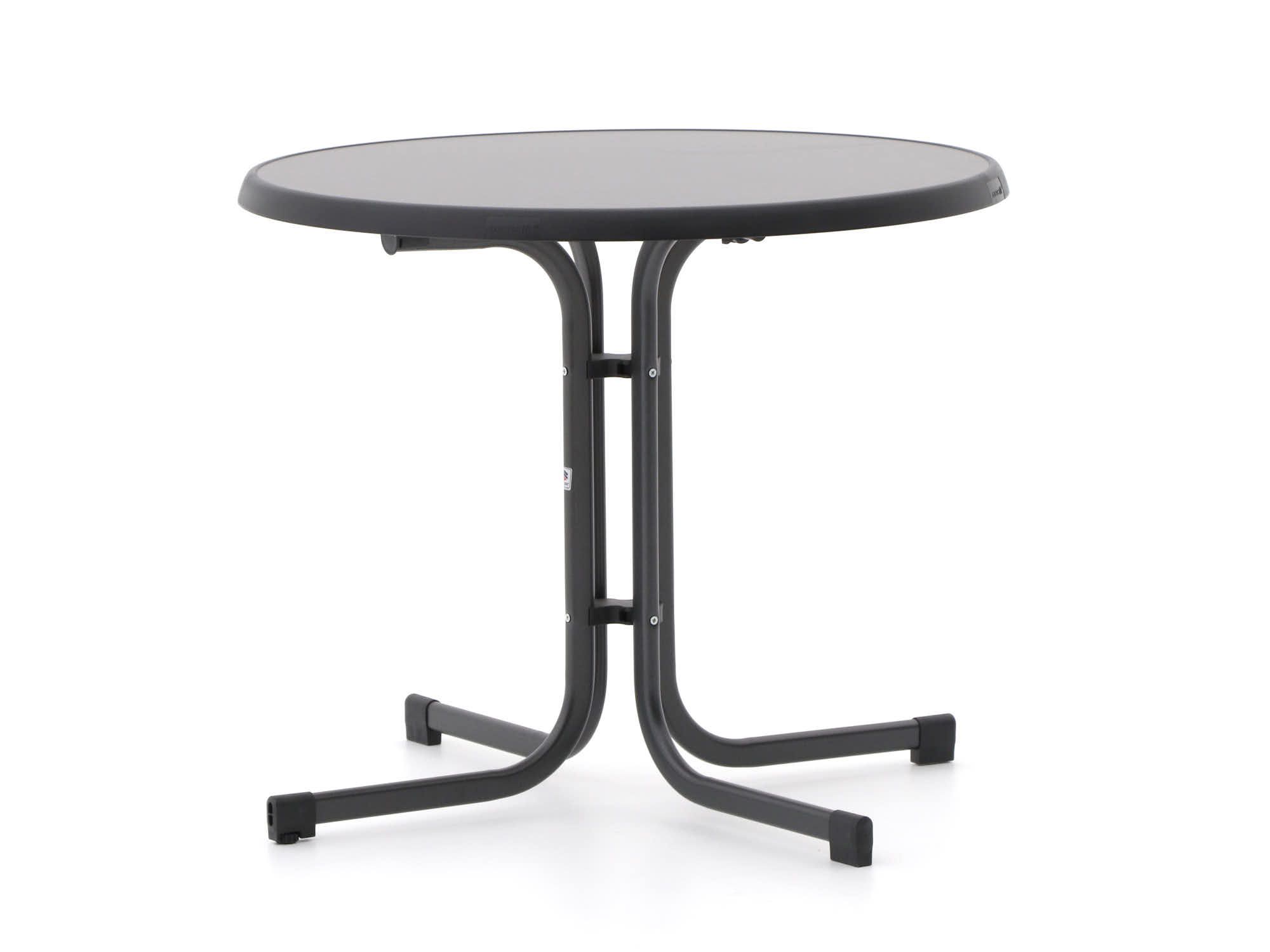 Sieger Mecalit klaptafel ø 86cm (h:72cm)