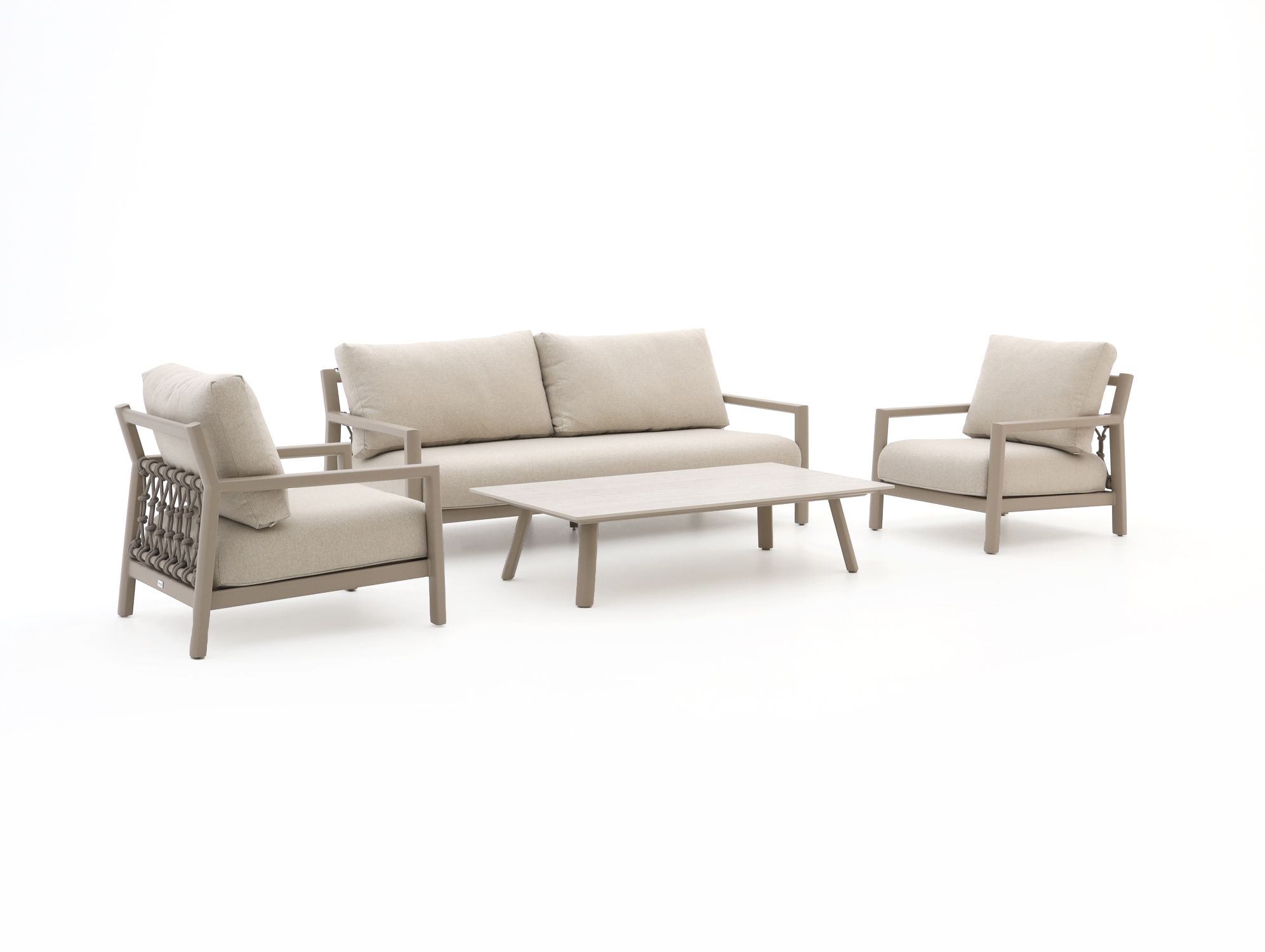 Tierra Outdoor Oasis stoel-bank loungeset 4-delig