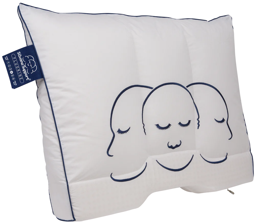 Hoofdkussen Silvana Support Blauw